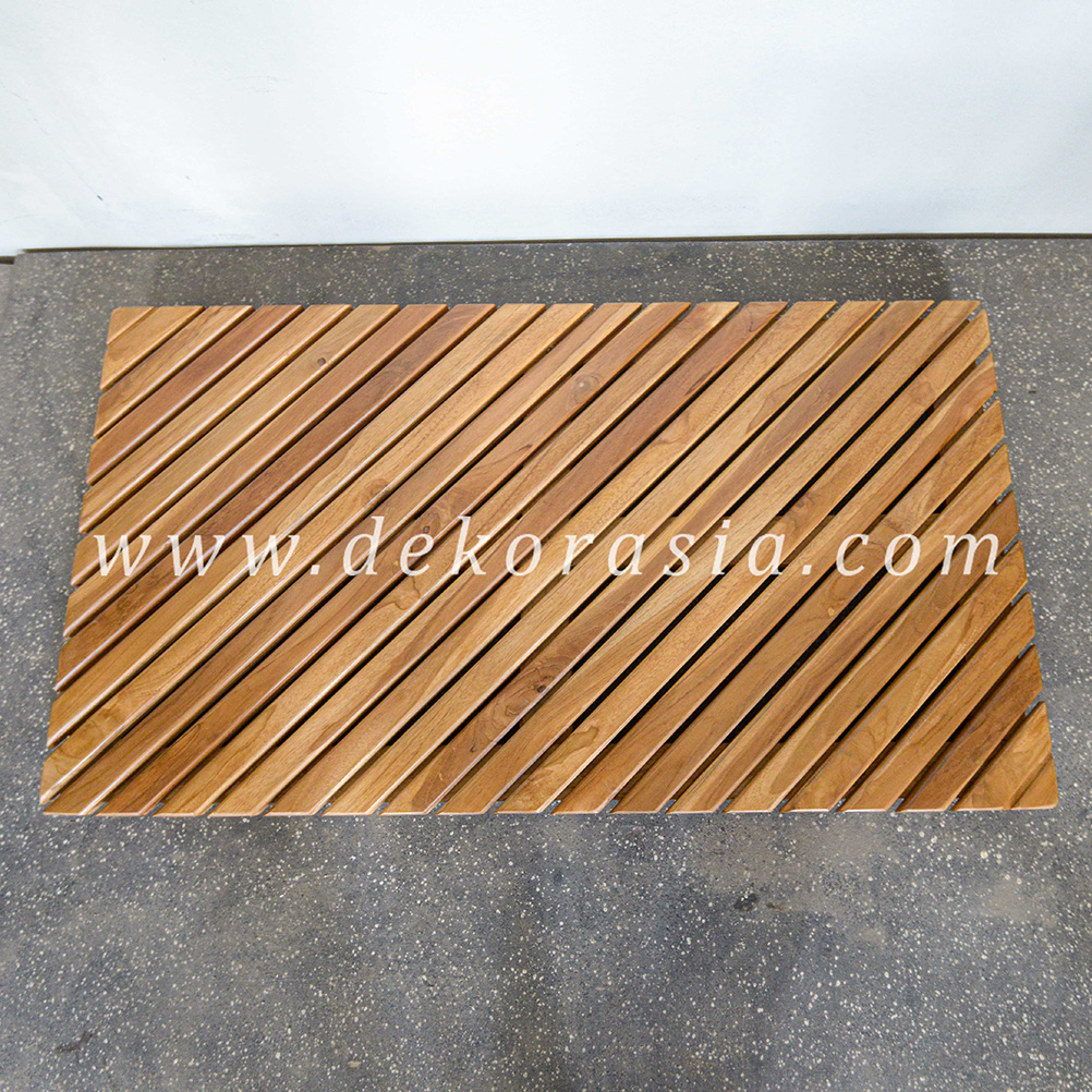 Teak Shower Mat - Voyage